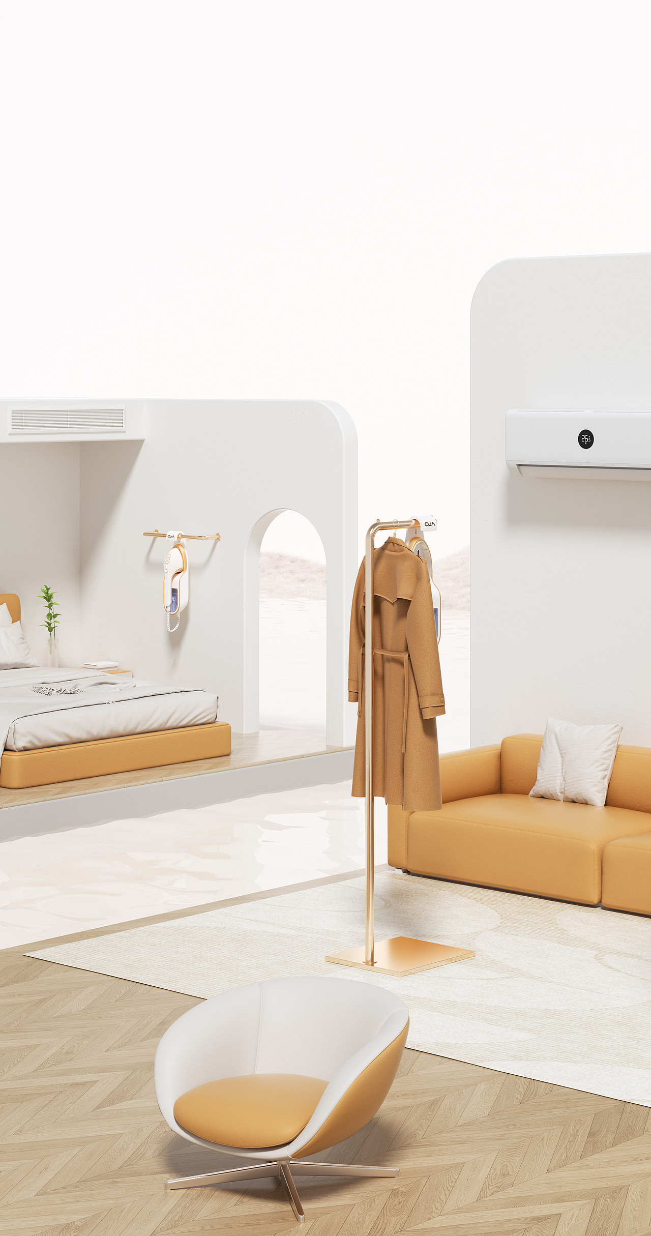 挂烫机渲染合集