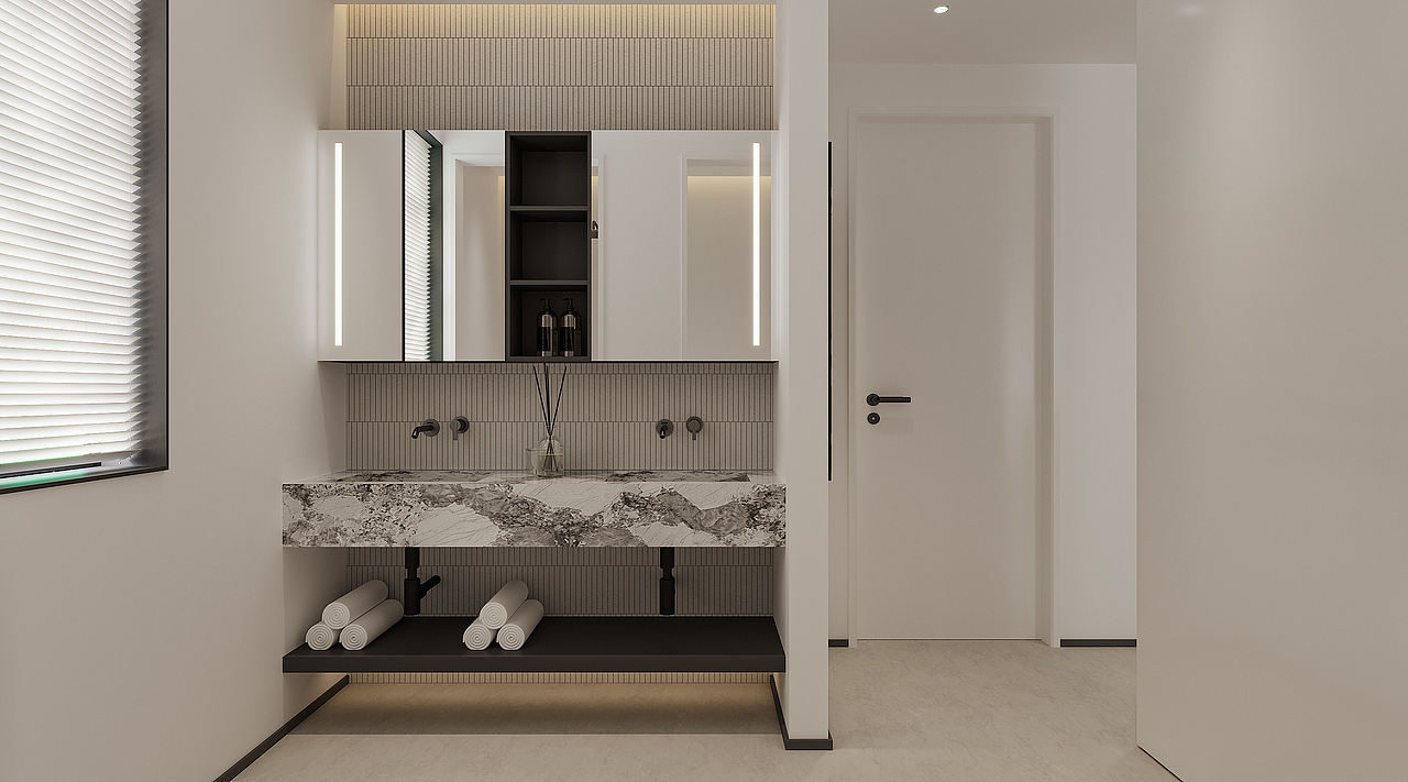 极简白（原创）郑州金科（图ZMzI0NzgxMTY4） - 家装设计 - 站酷设计师WJSTUDIO無界原创素材 - 站酷ZCOOL