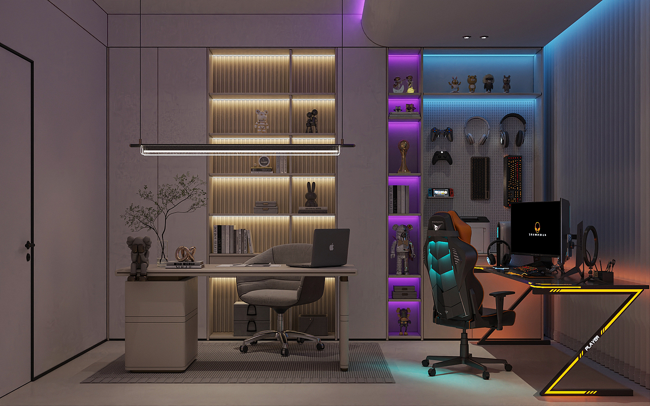 沈阳佳和新城280平奶油风别墅样板间