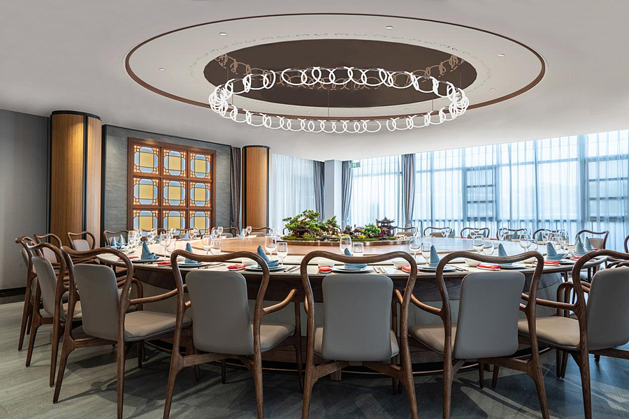 东莞新嘉园海鲜餐厅包房设计欣赏（图ZMzM2MTc5ODIw） - 酒店餐饮设计 - 站酷设计师尤度设计原创素材 - 站酷ZCOOL