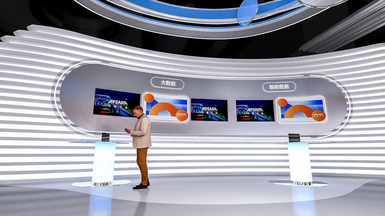 阿里云 云栖大会 部分展区（图ZMzUxNjIzNDE2） - 商业空间设计 - 站酷设计师热心市民柳还行原创素材 - 站酷ZCOOL