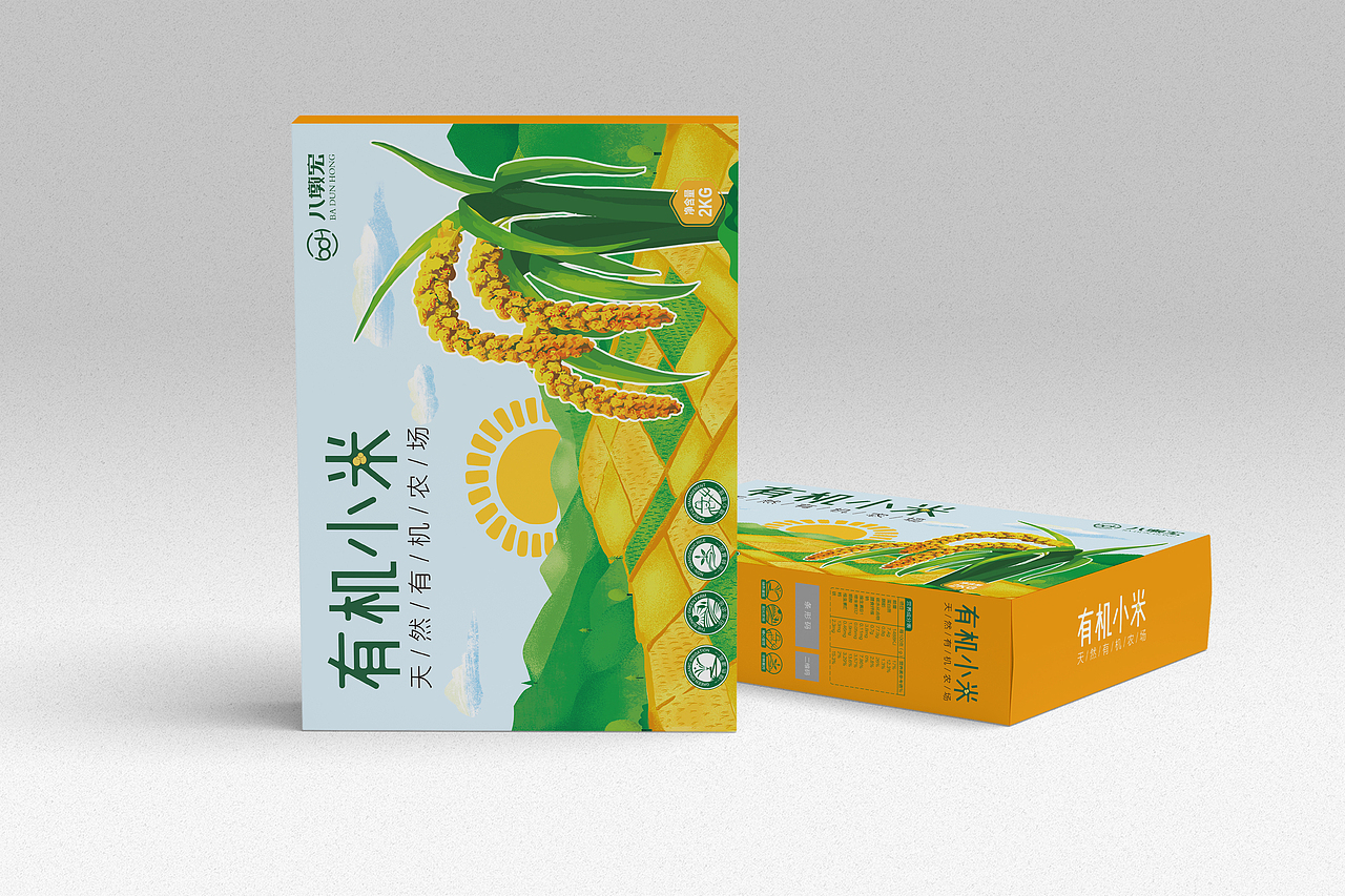 《八墩宏》农副产品包装设计