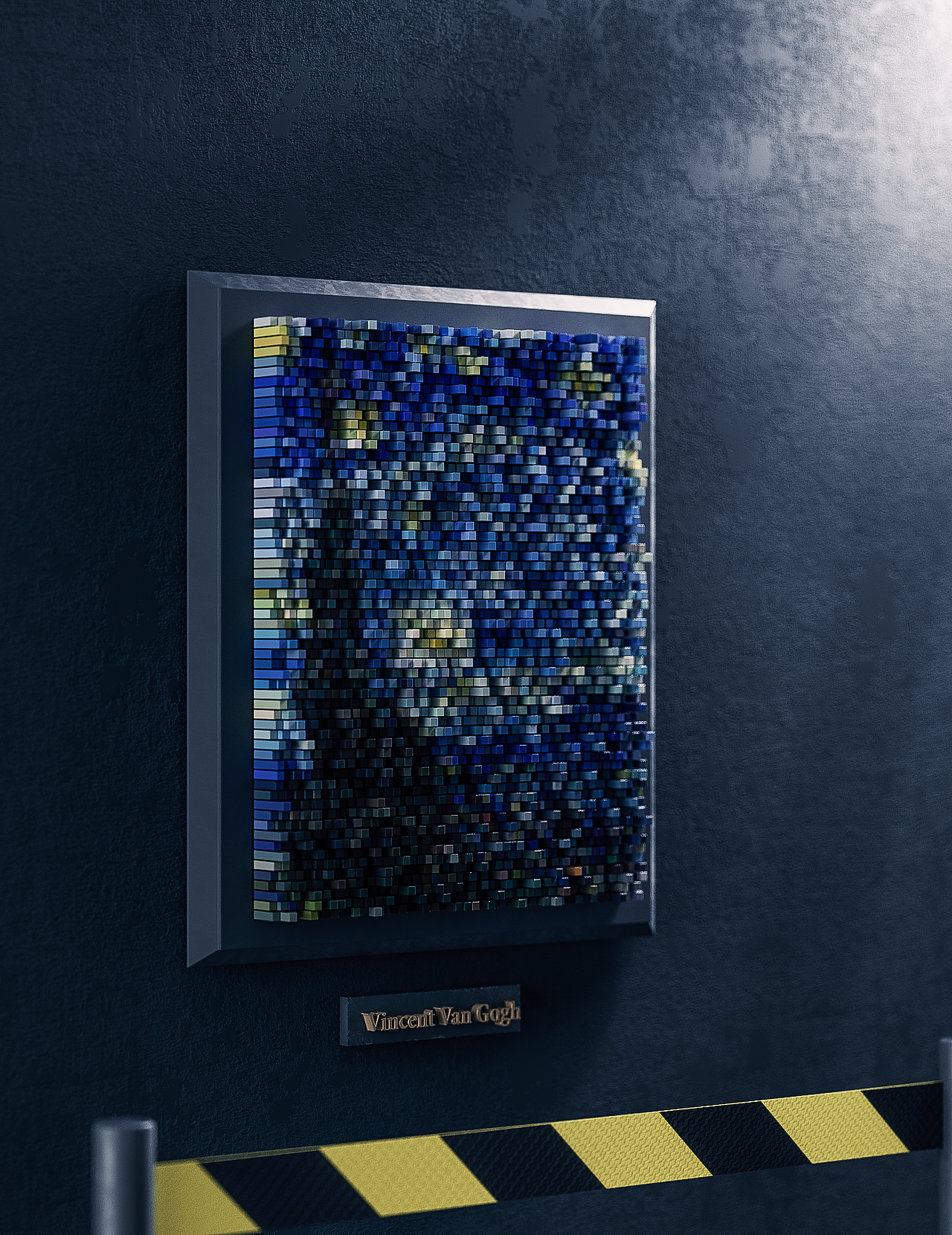 用C4D方形致敬周杰伦《最伟大的作品》