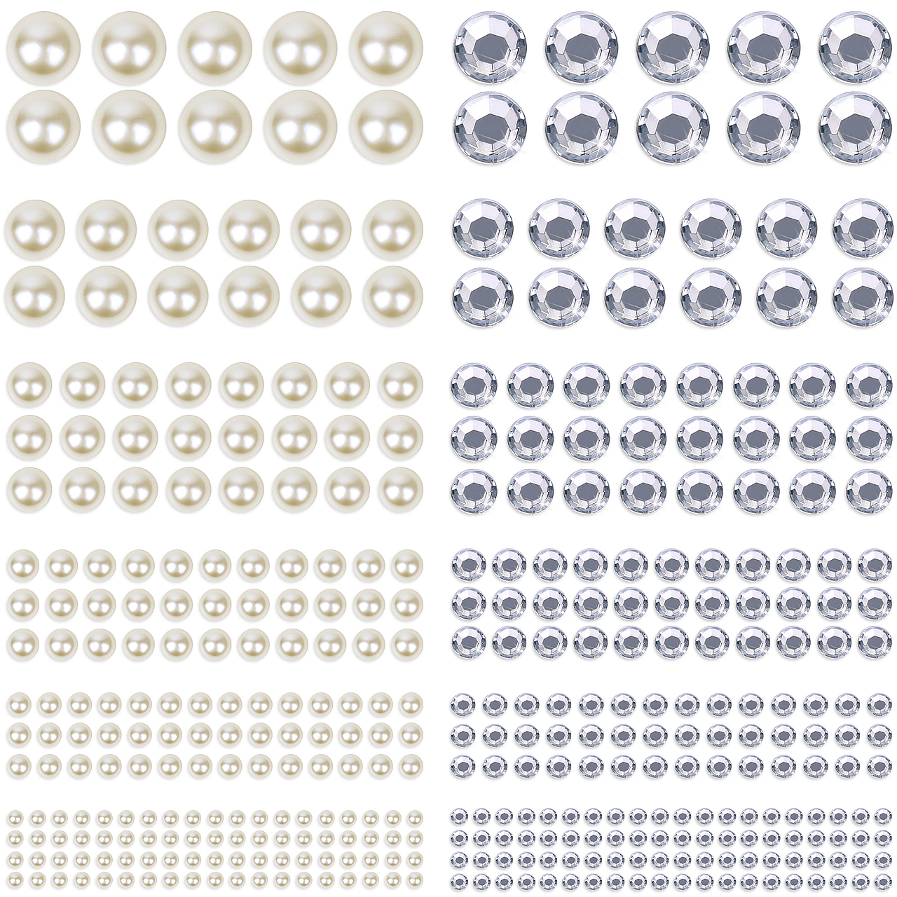 亚马逊主图设计-透明钻石-珍珠产品-珍珠产品视频