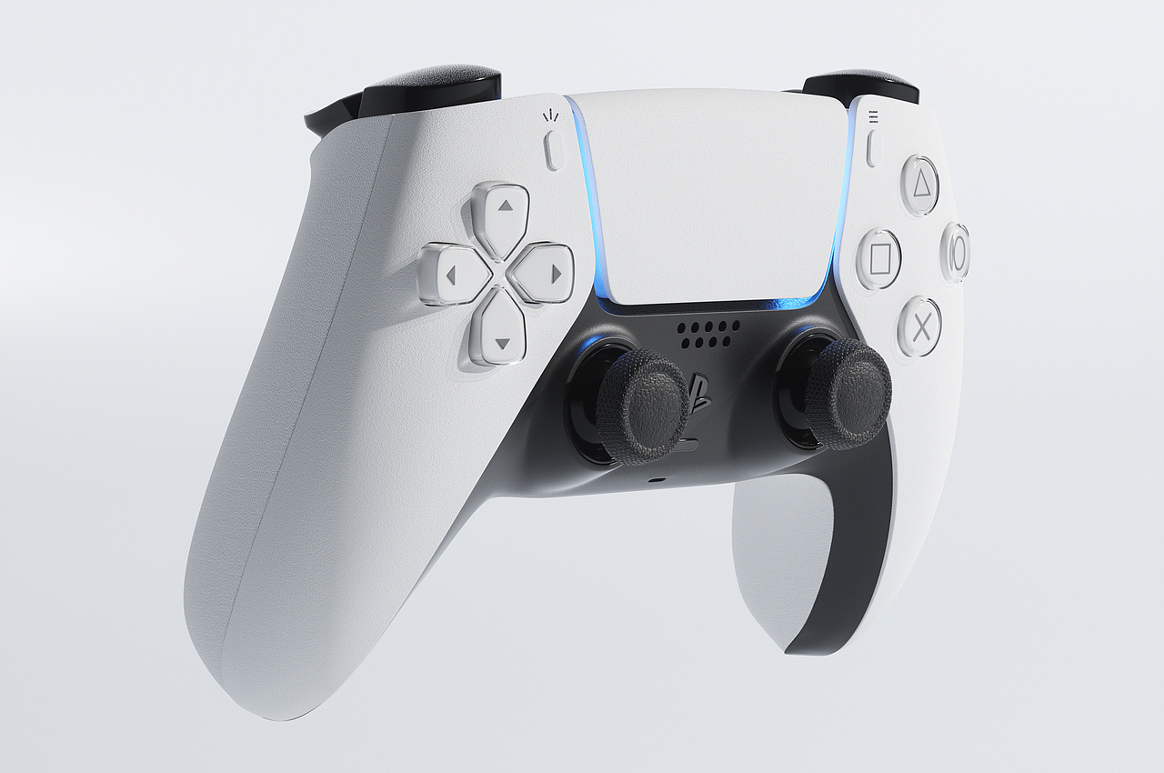 索尼游戏机渲染,3C渲染