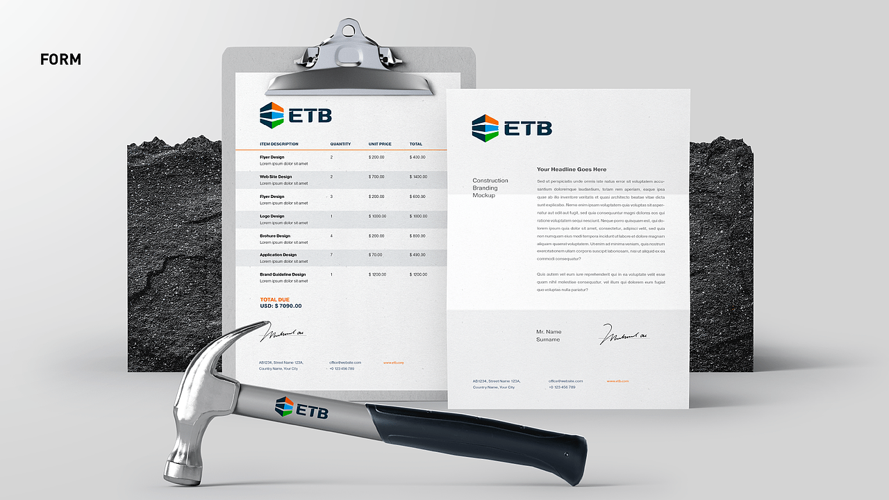 ETB宁利尔 建筑类/品牌标志设计（图ZMzAxMzk3OTg0） - Logo - 站酷设计师杨帆newbrand原创素材 - 站酷ZCOOL