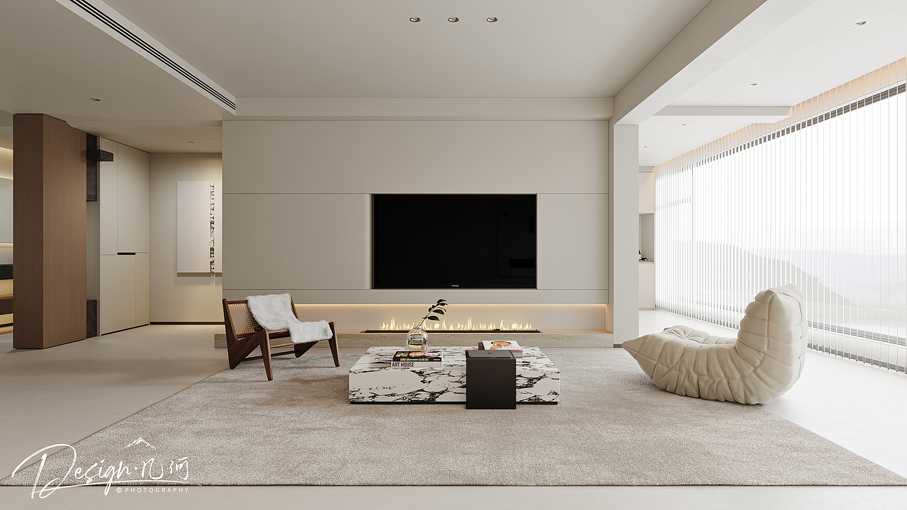 几何空间视觉表现 | 国悦府现代客餐厅