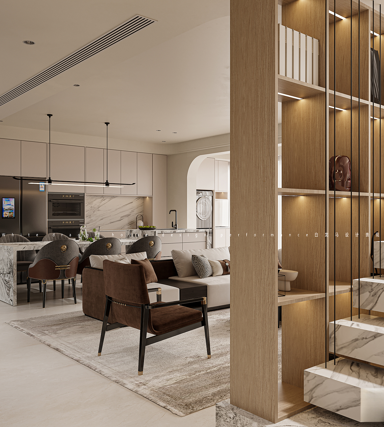 现代新中——白龙马效果图