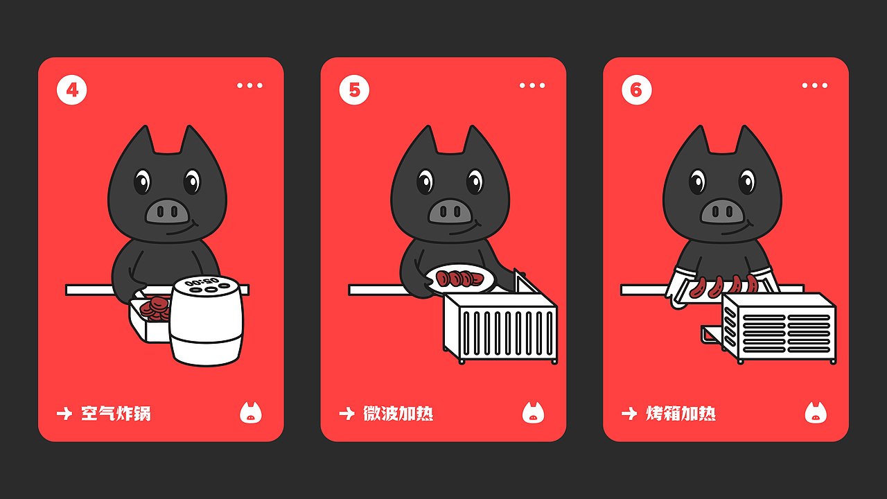 黑猪的理想品牌IP形象设计