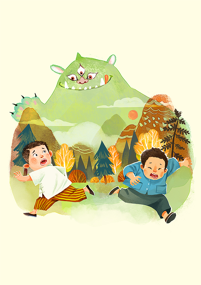 少儿经典名著封面（中国篇）（图ZMzA2ODUxMTM2） - 儿童插画 - 站酷设计师AmeiLili原创素材 - 站酷ZCOOL