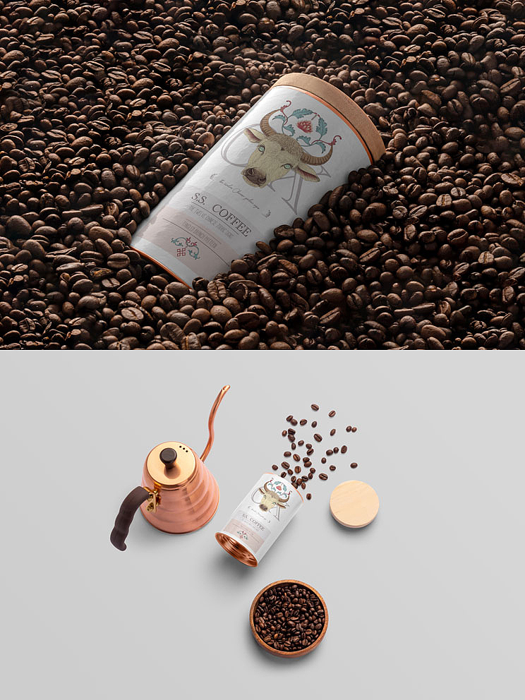 十二生肖 丑牛（圖ZMzQ3NjQ3NDUy） - 商業(yè)插畫(huà) - 站酷設(shè)計(jì)師ShirleyShieh原創(chuàng)素材 - 站酷ZCOOL