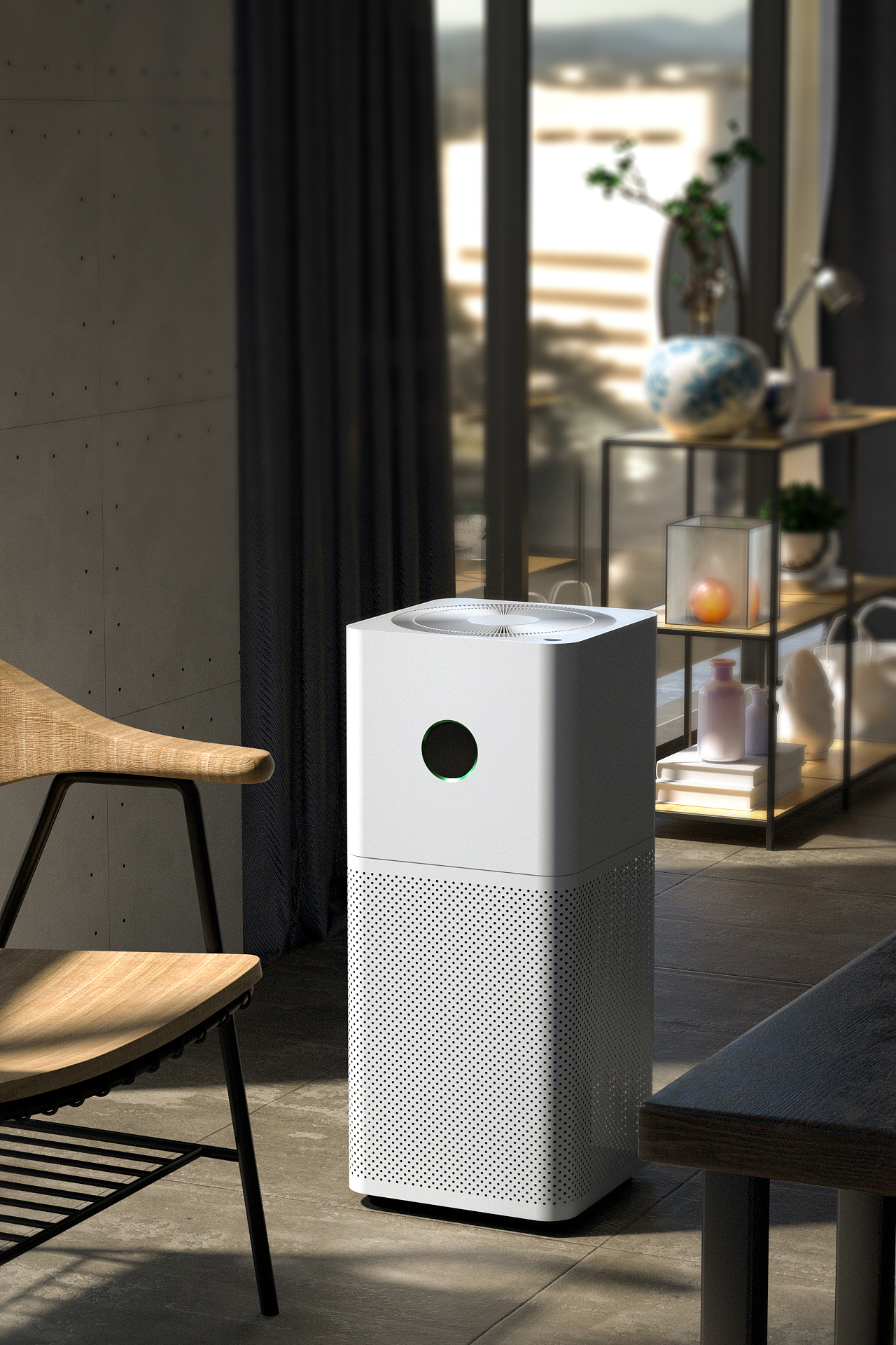 净化器渲染（图ZMjk4NjU0MjM2） - 产品 - 站酷设计师朝阳gggggg原创素材 - 站酷ZCOOL