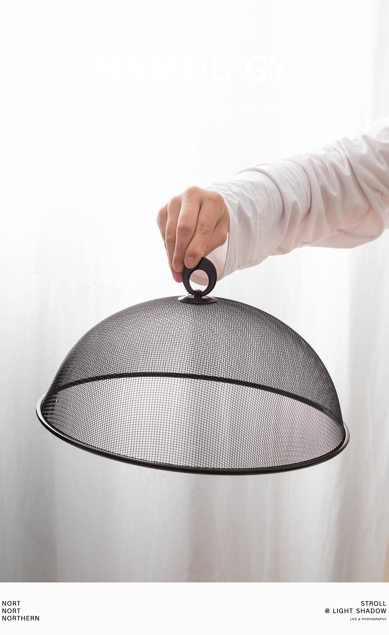 高端盖菜罩家用餐桌罩饭剩菜罩食物罩遮菜罩|产品摄影