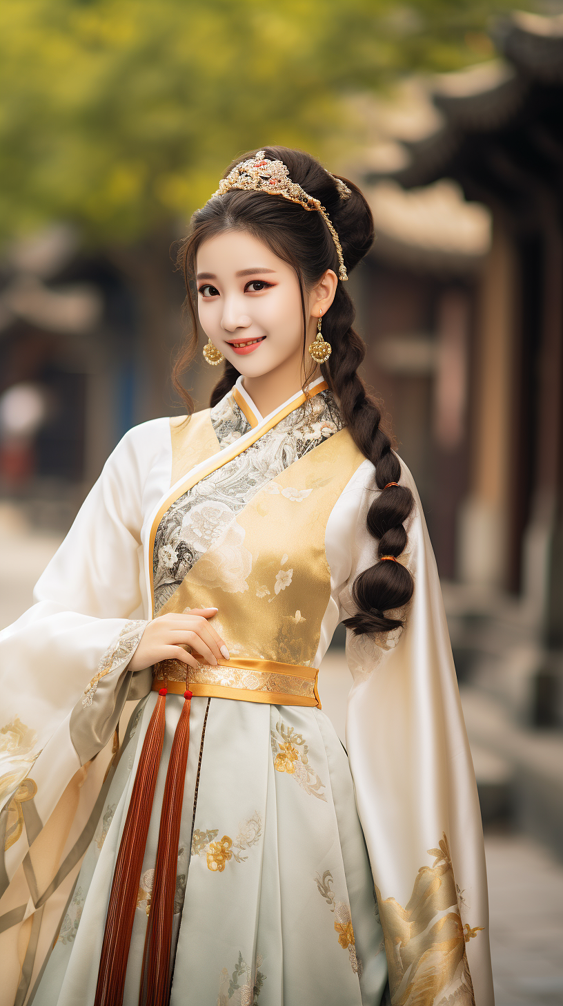 穿汉服的小姐姐6|汉服设计