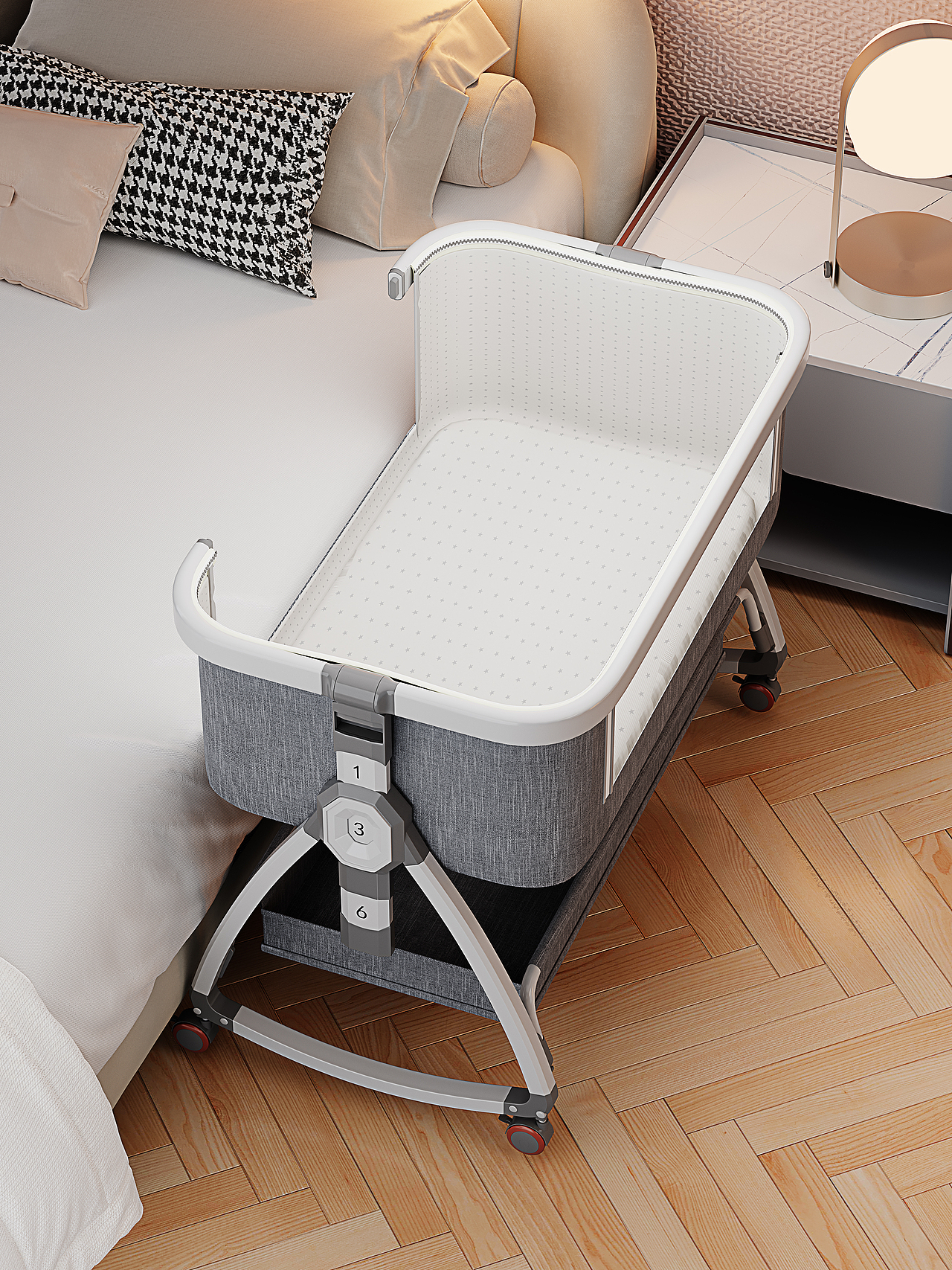 电商渲染图摇床