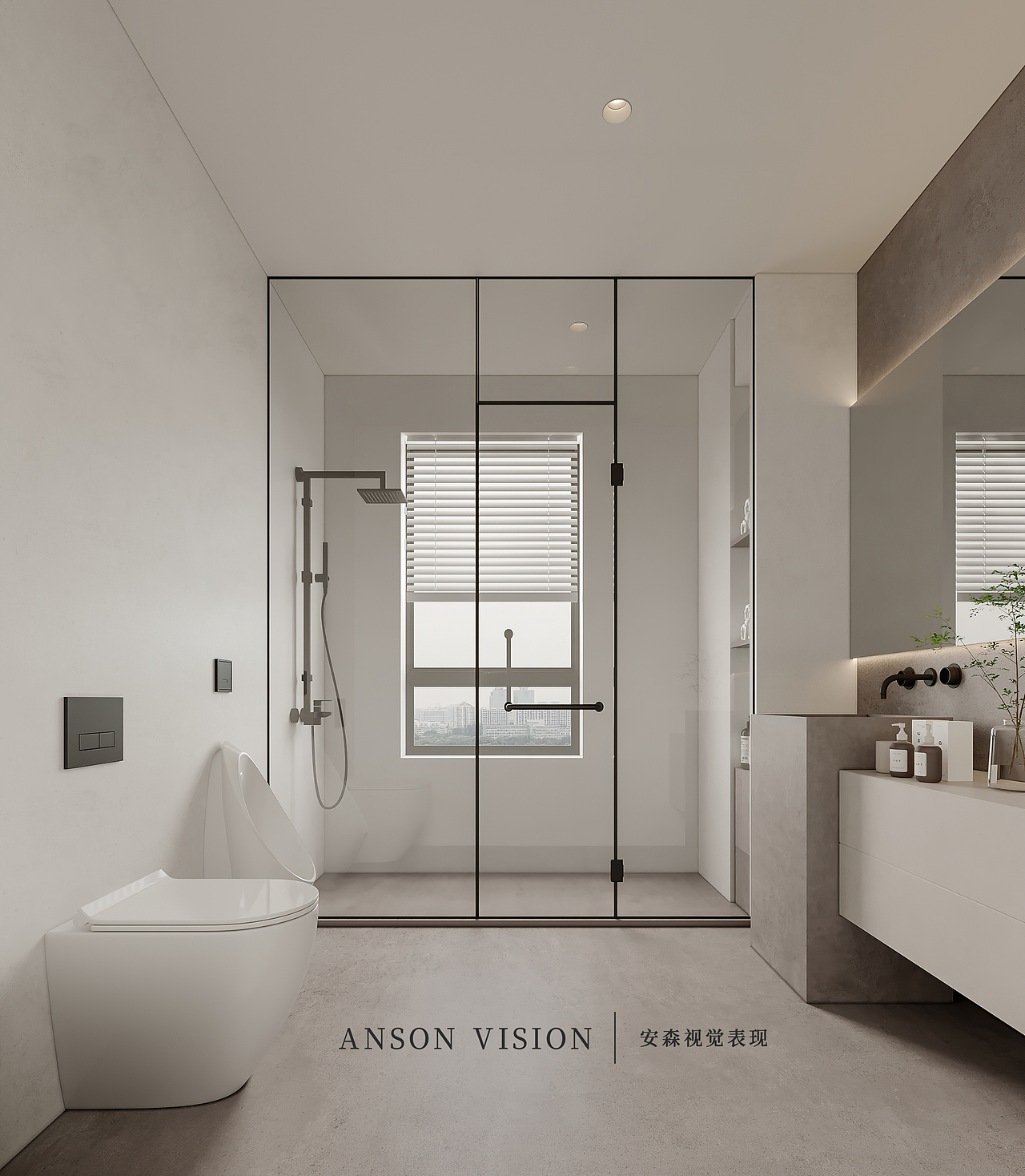 Anson︱枫 现代别墅多空间表现（图ZMzM4MjI4NTUy） - 家装设计 - 站酷设计师Anson安森视觉原创素材 - 站酷ZCOOL