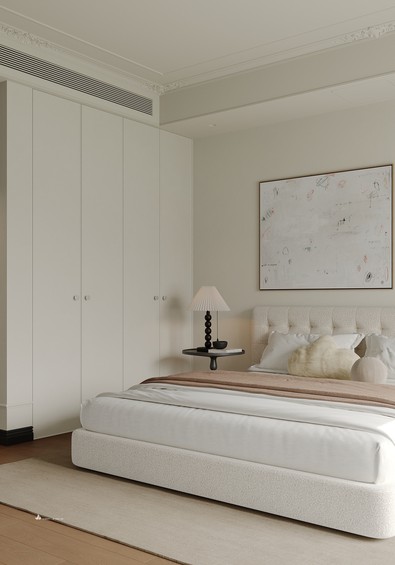 极简法式（图ZMzY5Mjk5MDI4） - 家装设计 - 站酷设计师金该效果图官方账原创素材 - 站酷ZCOOL