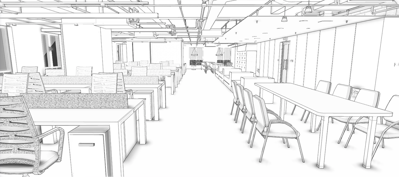 建筑线框图绘制