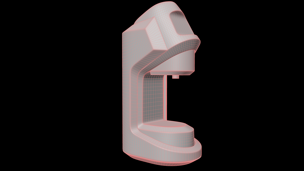 C4D建模练习 硬表面建模