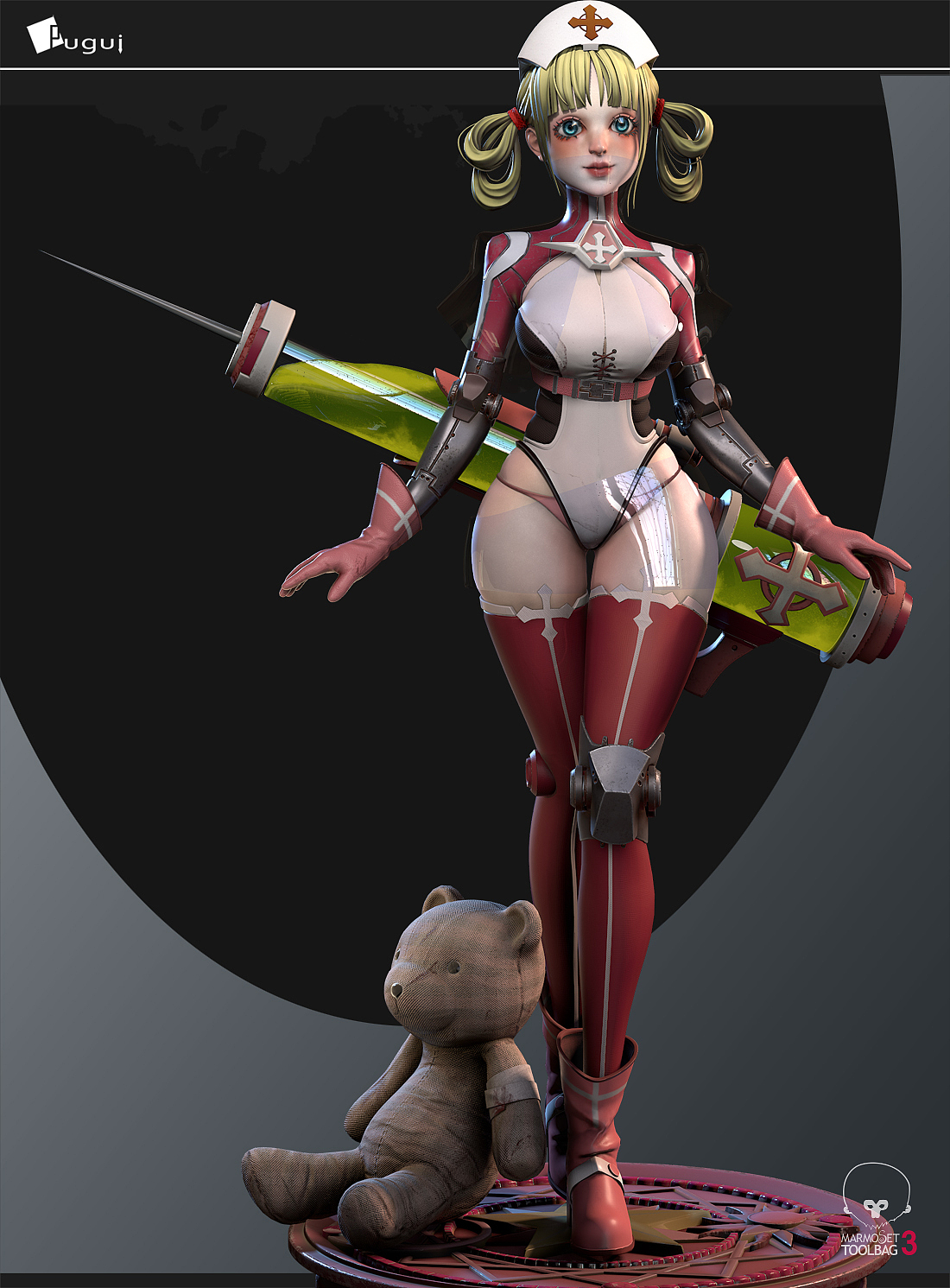 pugui游戏--14期角色精品班学员作品（图ZMzI3MDk4NzI4） - 人物/生物 - 站酷设计师pugui游戏原创素材 - 站酷ZCOOL