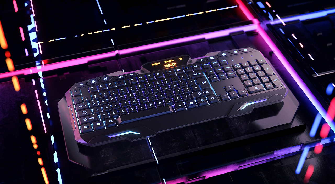 机械键盘案例练习（图ZMzQ1MDczMjgw） - 其他平面 - 站酷设计师国士无双m原创素材 - 站酷ZCOOL