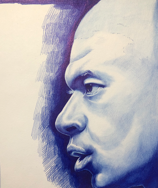 圆珠笔蓝调《姆巴佩》