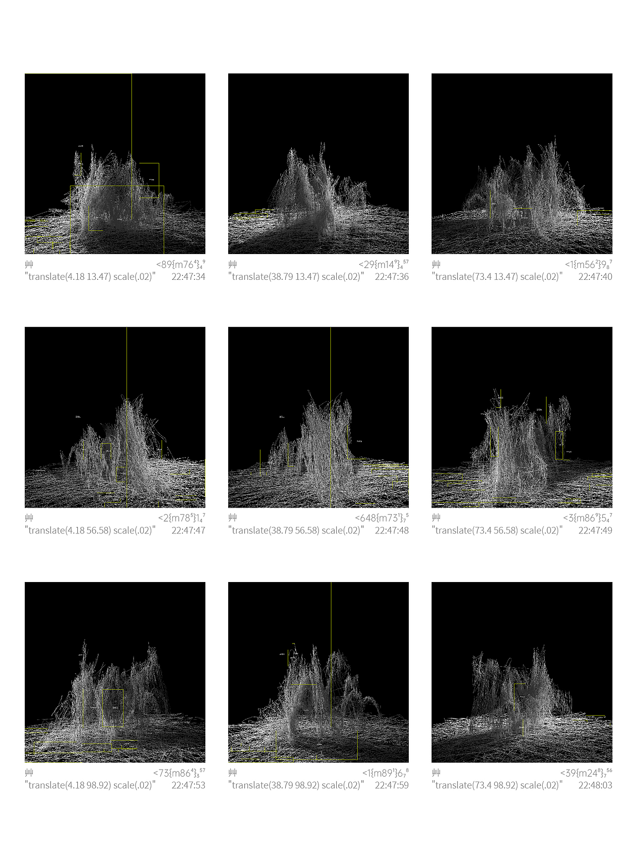 《艸荼柏沉》自然虛擬演變项目 2024（图ZMzY3Njg1ODcy） - 实验艺术 - 站酷设计师岛岛的岛原创素材 - 站酷ZCOOL