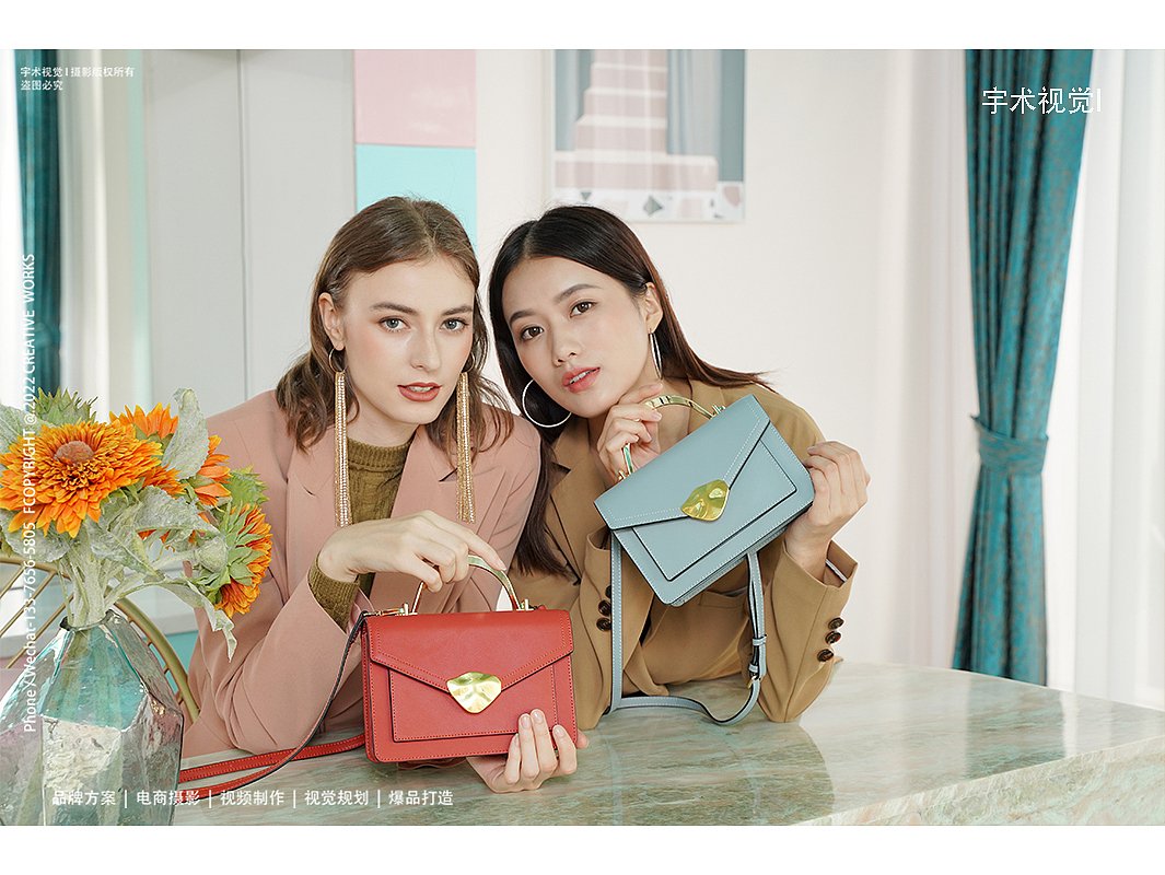电商摄影 I 女包外模摄影 包包拍摄