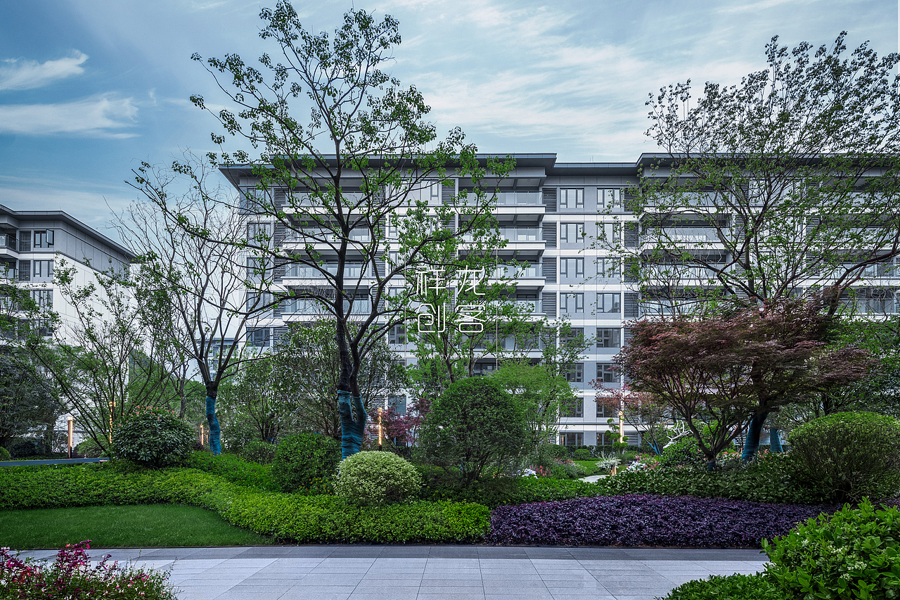 万科璞誉洋房交付园林建筑空间摄影(贵阳)