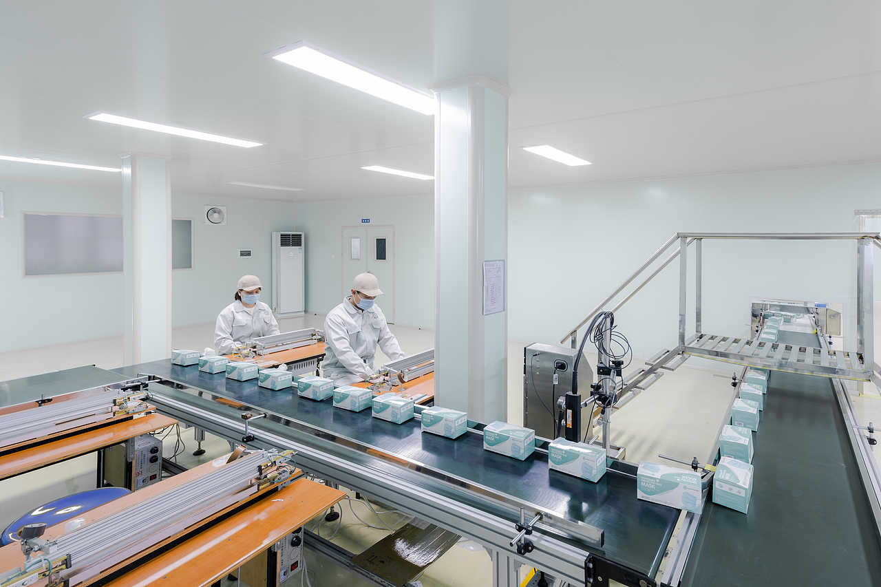 医疗口罩手套工厂拍摄（图ZMzMxOTA3MTE2） - 产品摄影 - 站酷设计师广州慢慢来原创素材 - 站酷ZCOOL