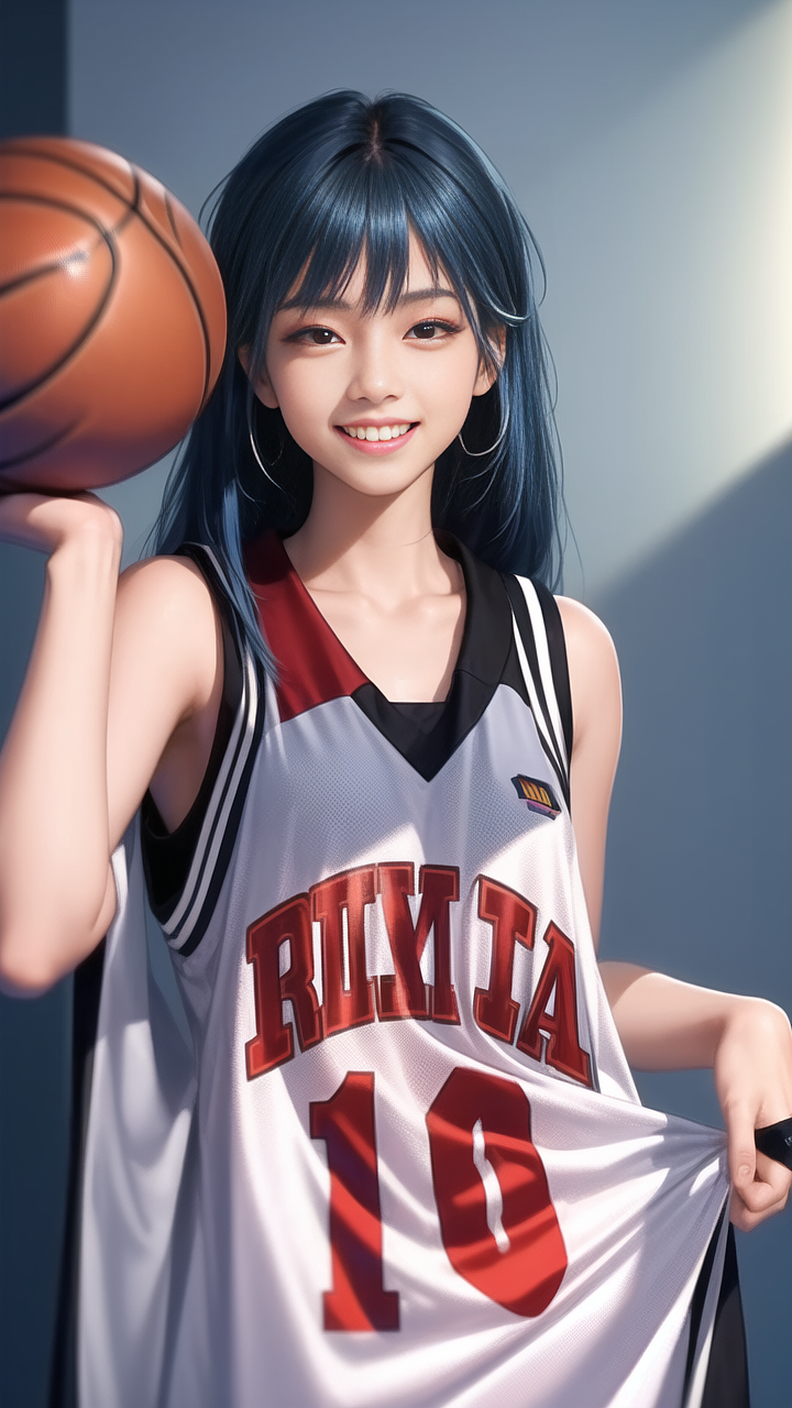 灌篮小子 AI绘画