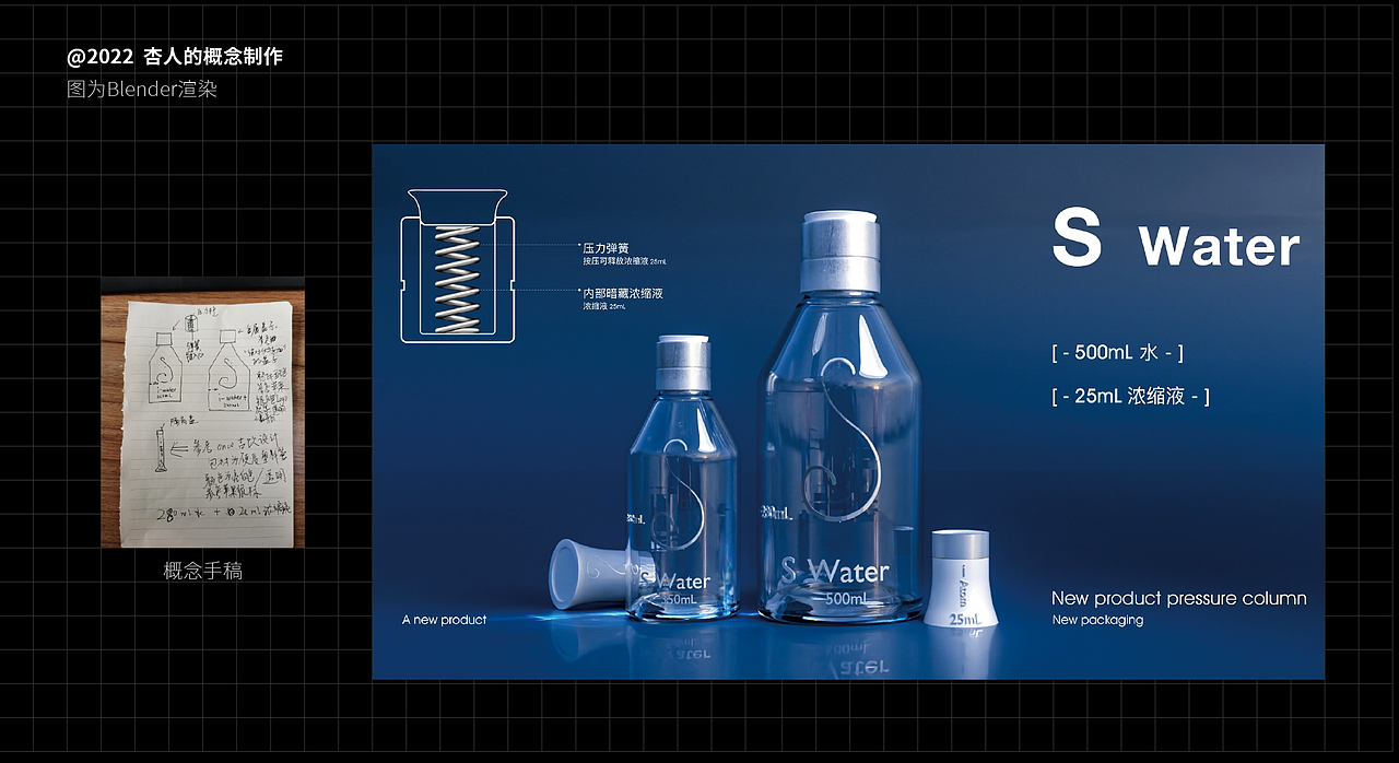 2020-2023作品集【包装设计丨blender渲染】