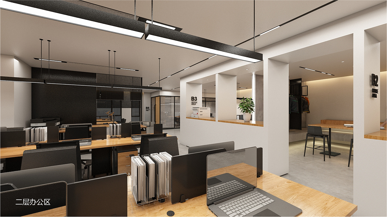UNICORN高端办公空间设计SI/VI/总部办公/施工落地全案（图ZMzUxMTk3MjA4） - 商业空间设计 - 站酷设计师联合艺创品牌设计原创素材 - 站酷ZCOOL