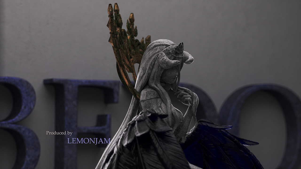 《OVERLOAD》-Shalltear/Albedo雕塑渲染（图ZMzA5ODY3Mzky） - 人物/生物 - 站酷设计师lemonjam原创素材 - 站酷ZCOOL