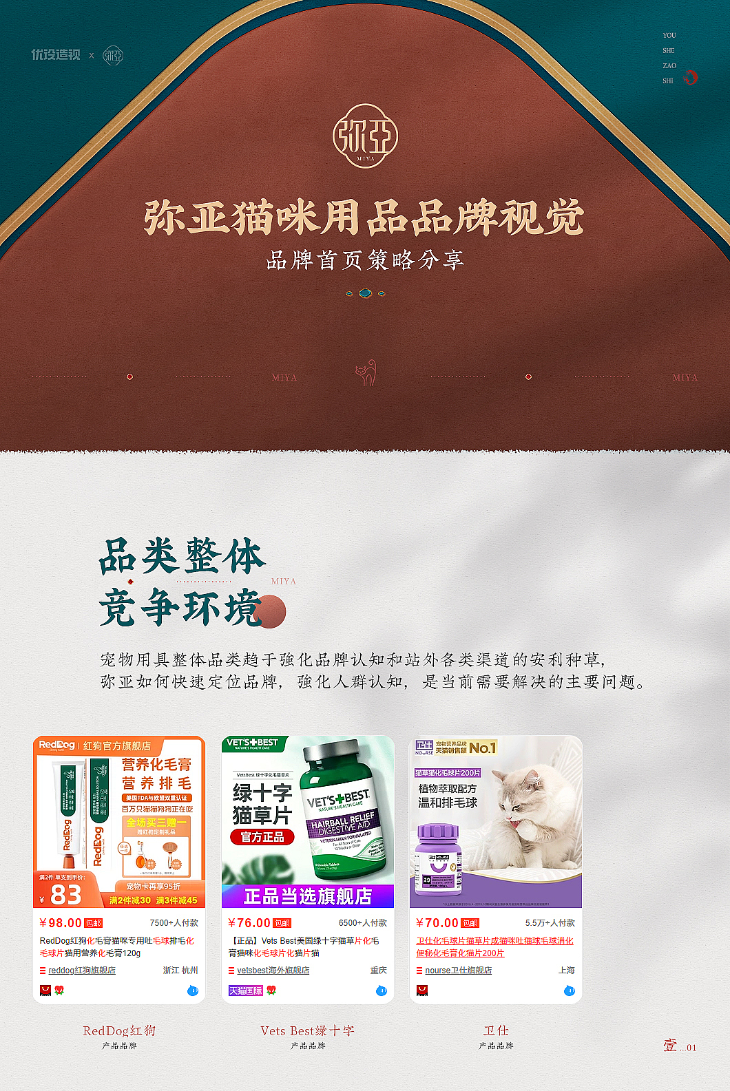 品类TOP视觉升级 猫品首页分享（图ZMzQ2MTI1MTI4） - 电商 - 站酷设计师灵鲲科技AIGC原创素材 - 站酷ZCOOL