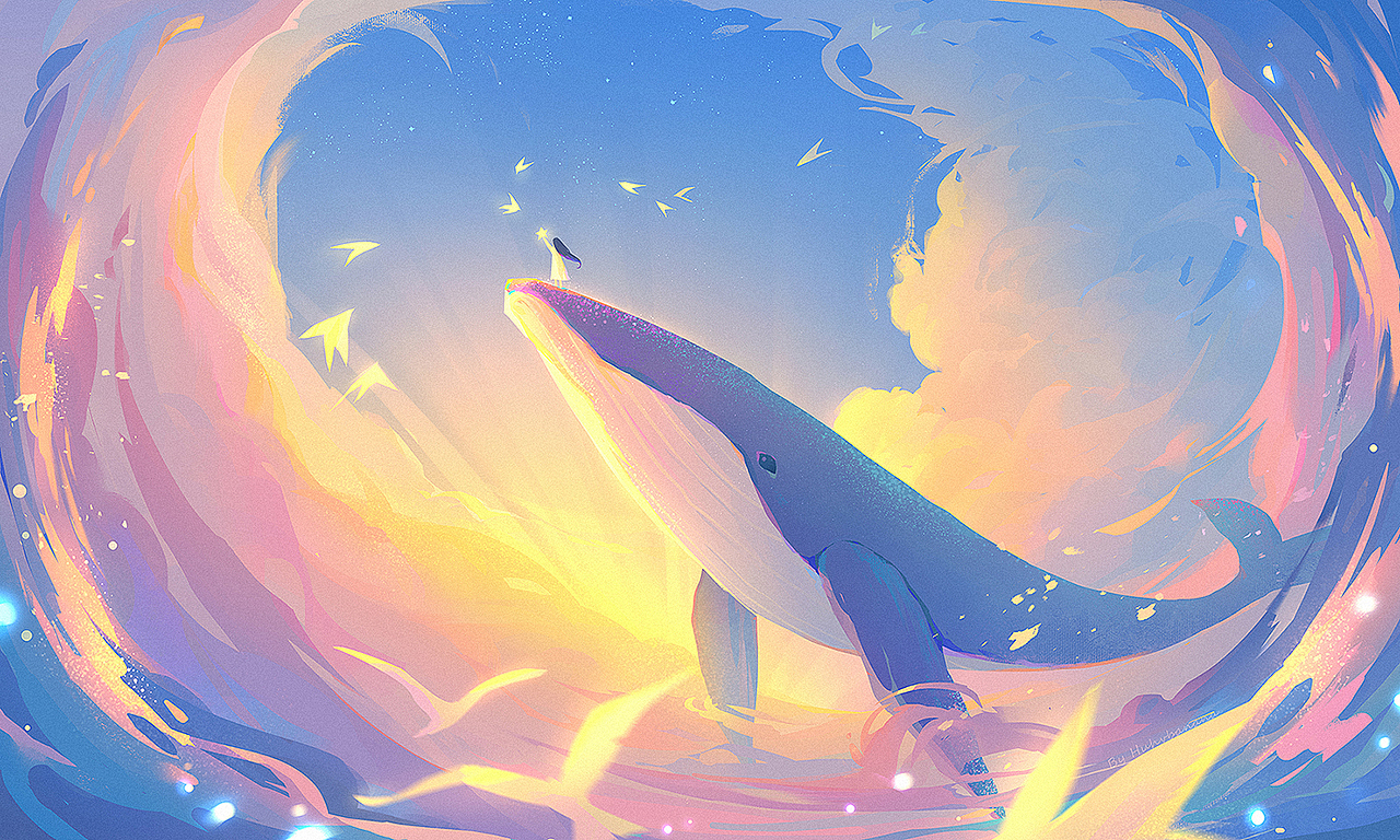 【色彩之旅】乘风而上（图ZMzE4NjA0Mzcy） - 创作习作 - 站酷设计师比格招HUHV原创素材 - 站酷ZCOOL