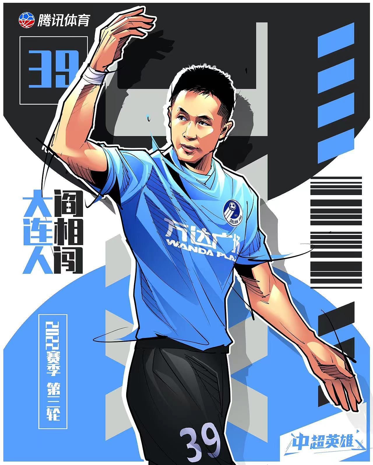 腾讯体育中超英雄2022赛季插画颁奖合集 足球美漫写实（图ZMzI3MTk4NzI4） - 商业插画 - 站酷设计师AceBang原创素材 - 站酷ZCOOL