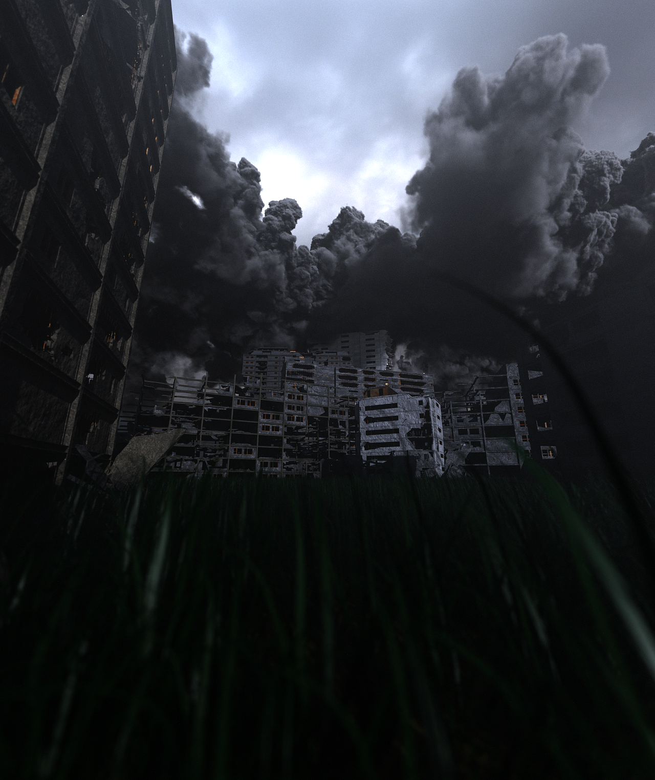 End Time 军舰岛65号楼（图ZMzEzMDEyODEy） - 建筑/空间 - 站酷设计师MiA_M3c原创素材 - 站酷ZCOOL