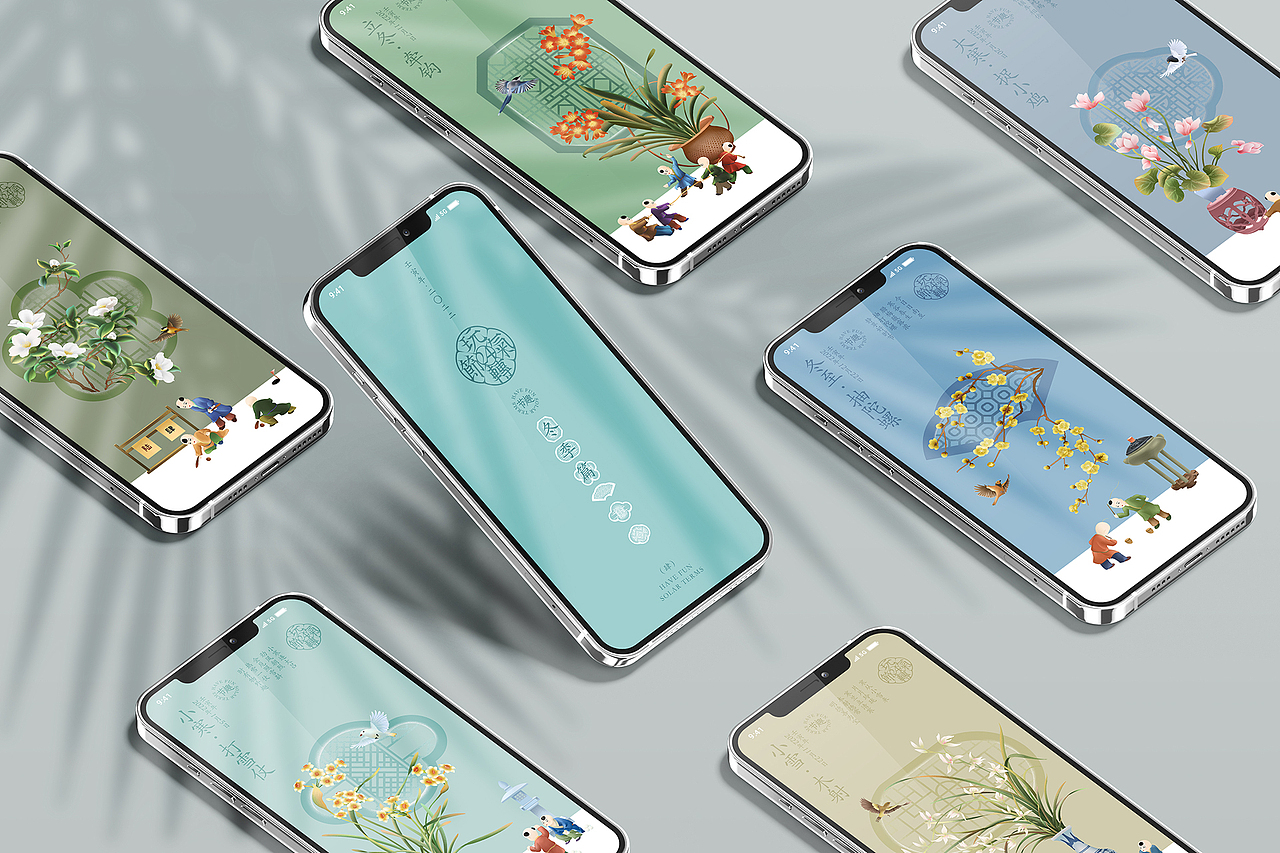 玩转24节气.冬季篇(图ZMjk4NTI2Nzk2) - 海报 - 站酷设计师正心创意原创素材 - 站酷ZCOOL