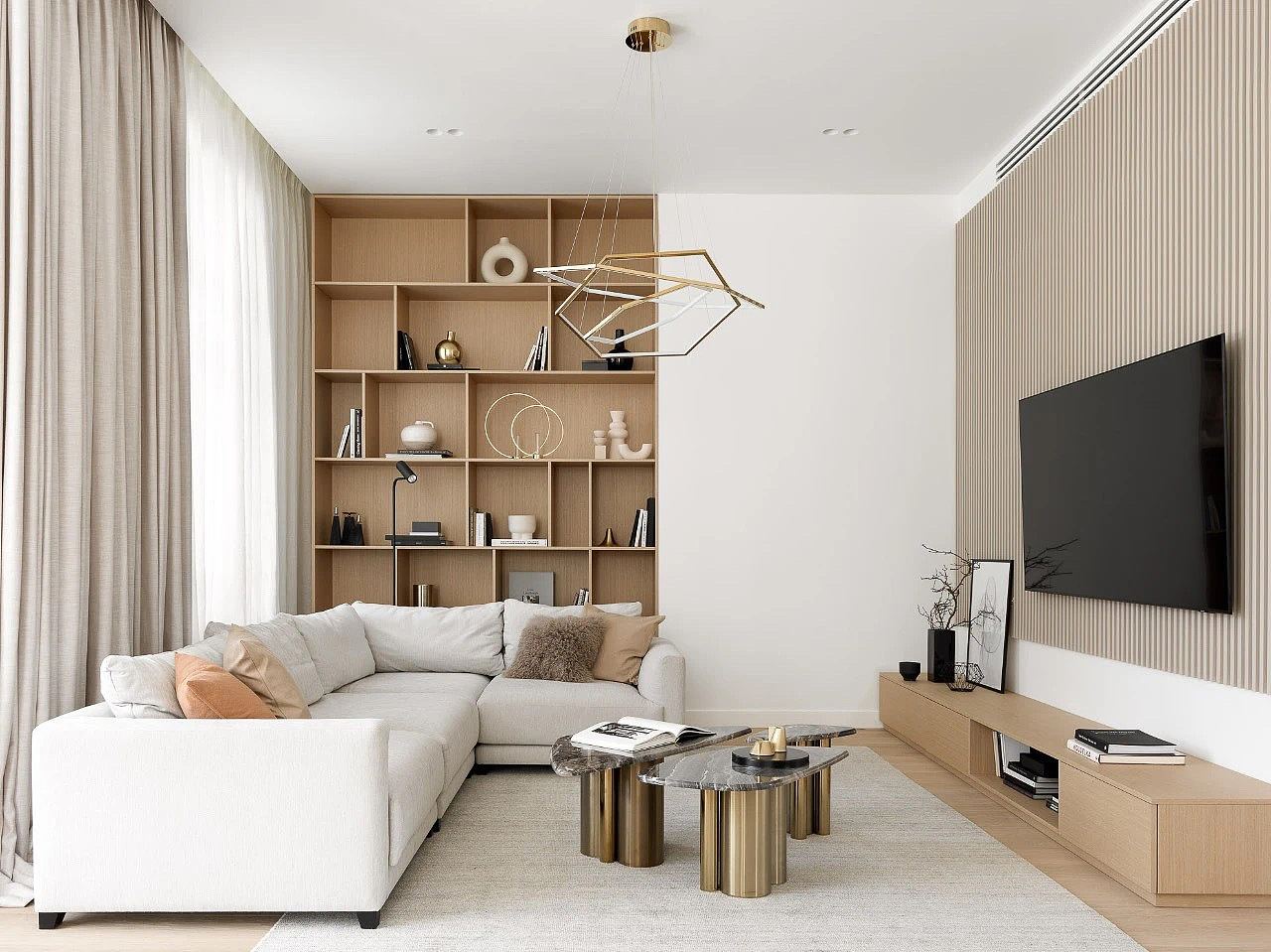 现代艺术住宅 进入一个画廊般的家