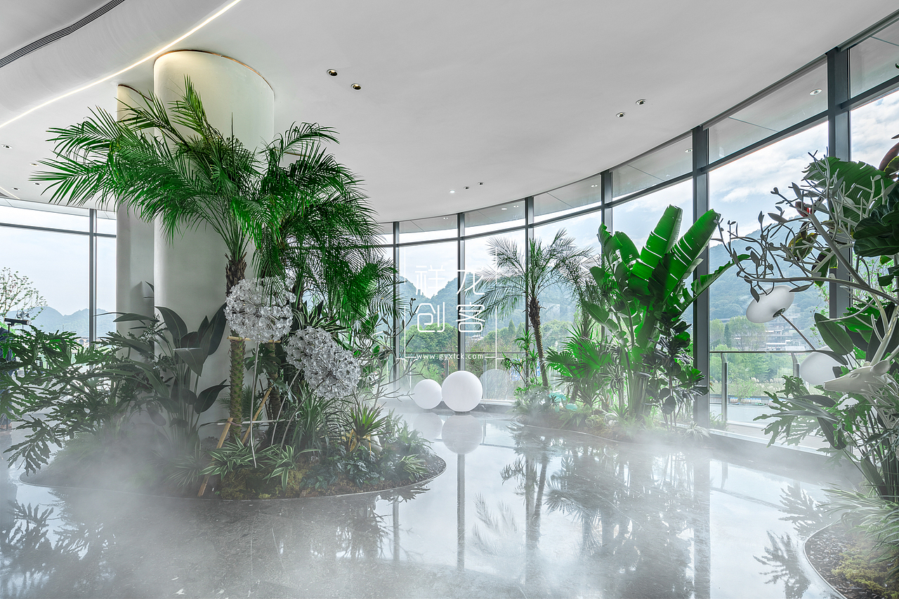 销售中心实景|中铁阅花溪销售中心（贵州贵阳）（图ZMzM0NjU3OTQ4） - 环境/建筑摄影 - 站酷设计师祥龙创客科技原创素材 - 站酷ZCOOL