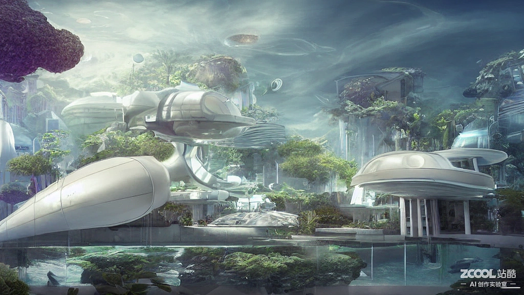 站酷ai【科技乌托邦】【精选版】