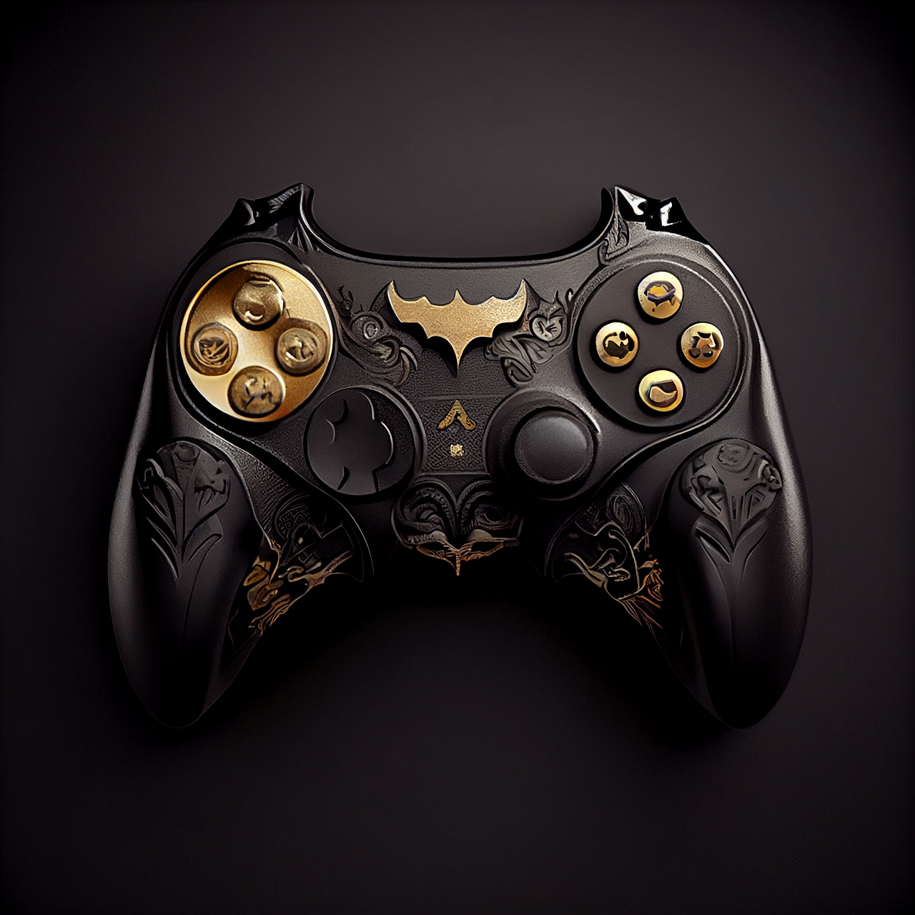 AI/超级英雄游戏手柄设计 蝙蝠蜘蛛与钢铁