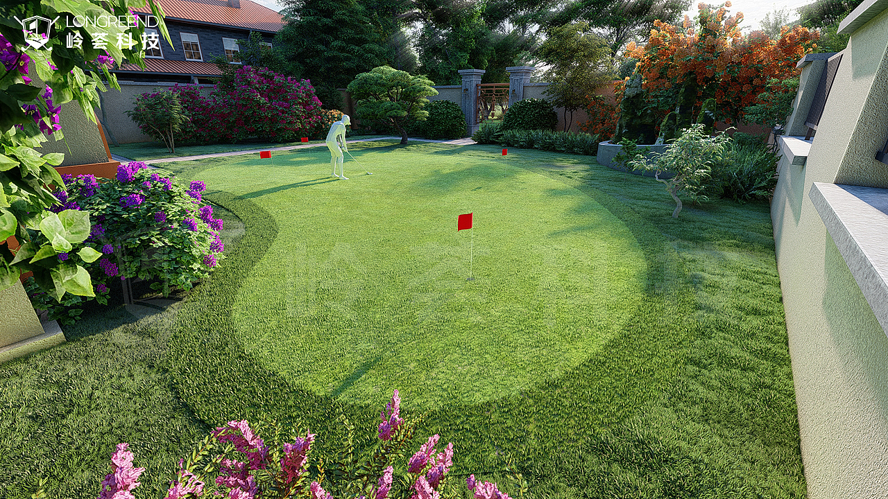 高尔夫果岭人工果岭人造果岭设计效果图（图ZMjk5MDU3ODAw） - 其他空间 - 站酷设计师marco何原创素材 - 站酷ZCOOL