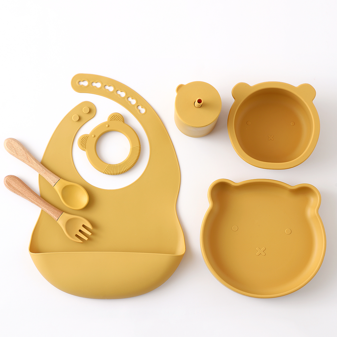 婴童硅胶餐具の日用百货拍摄