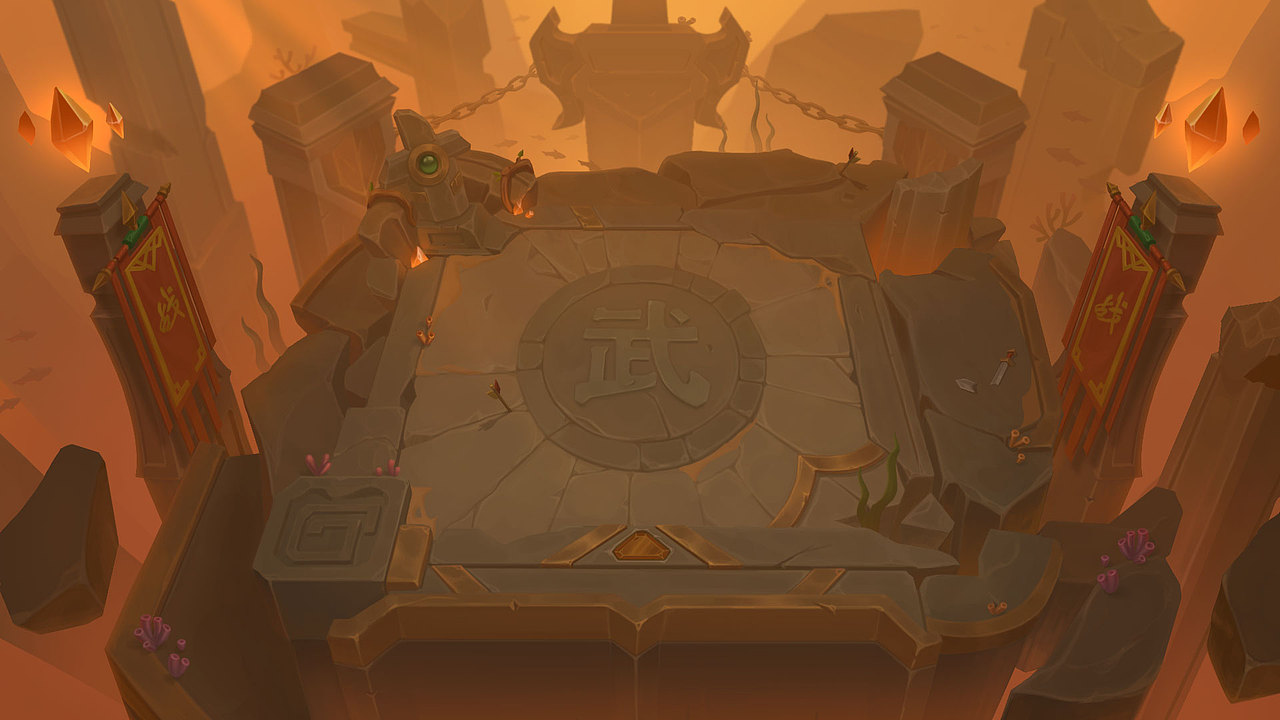 捕鱼 武侠渔场设计（图ZMzE4OTIxMDky） - 概念设定 - 站酷设计师F大又原创素材 - 站酷ZCOOL