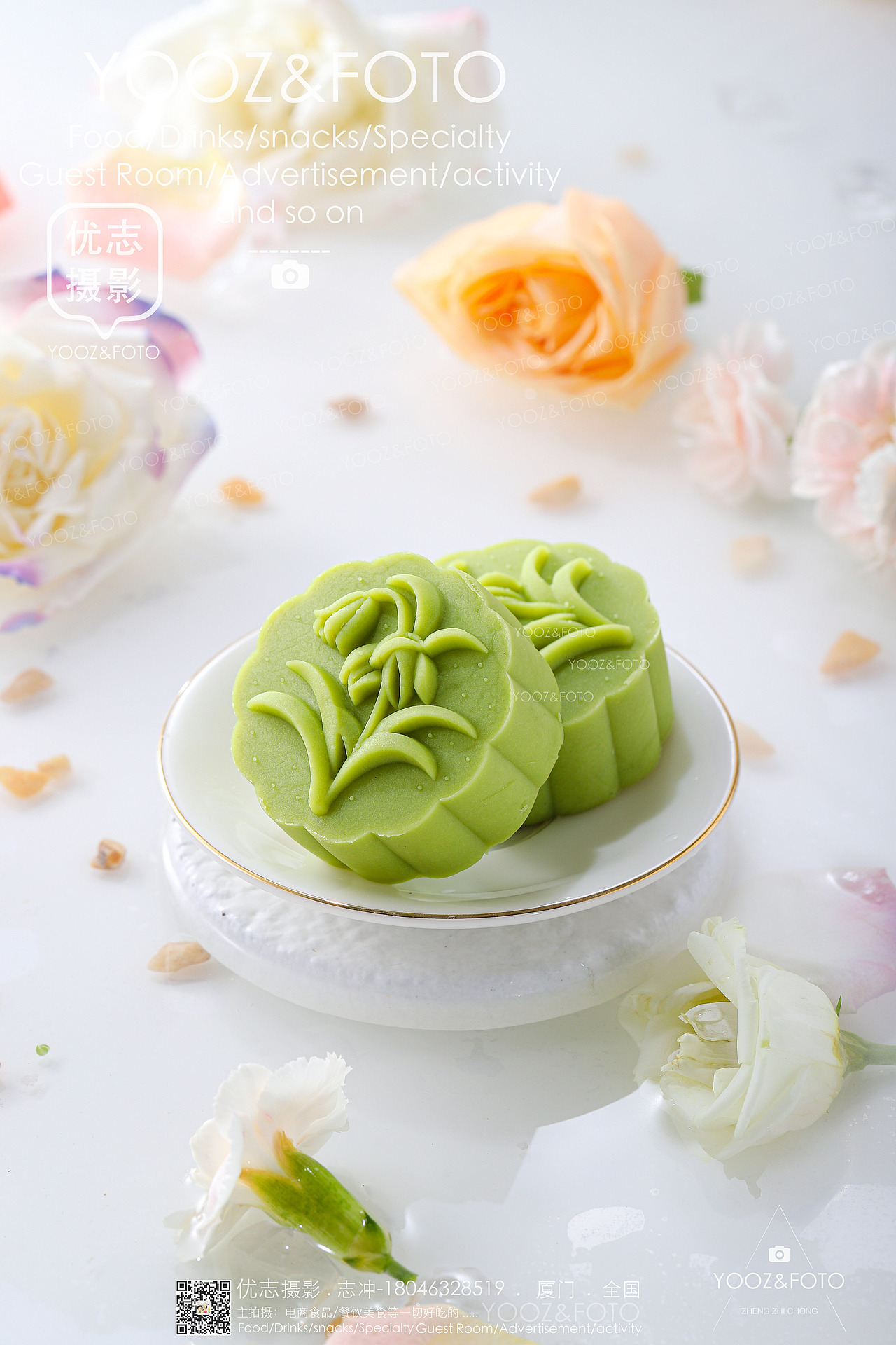 优志摄影✿鲜花酥饼·拍摄