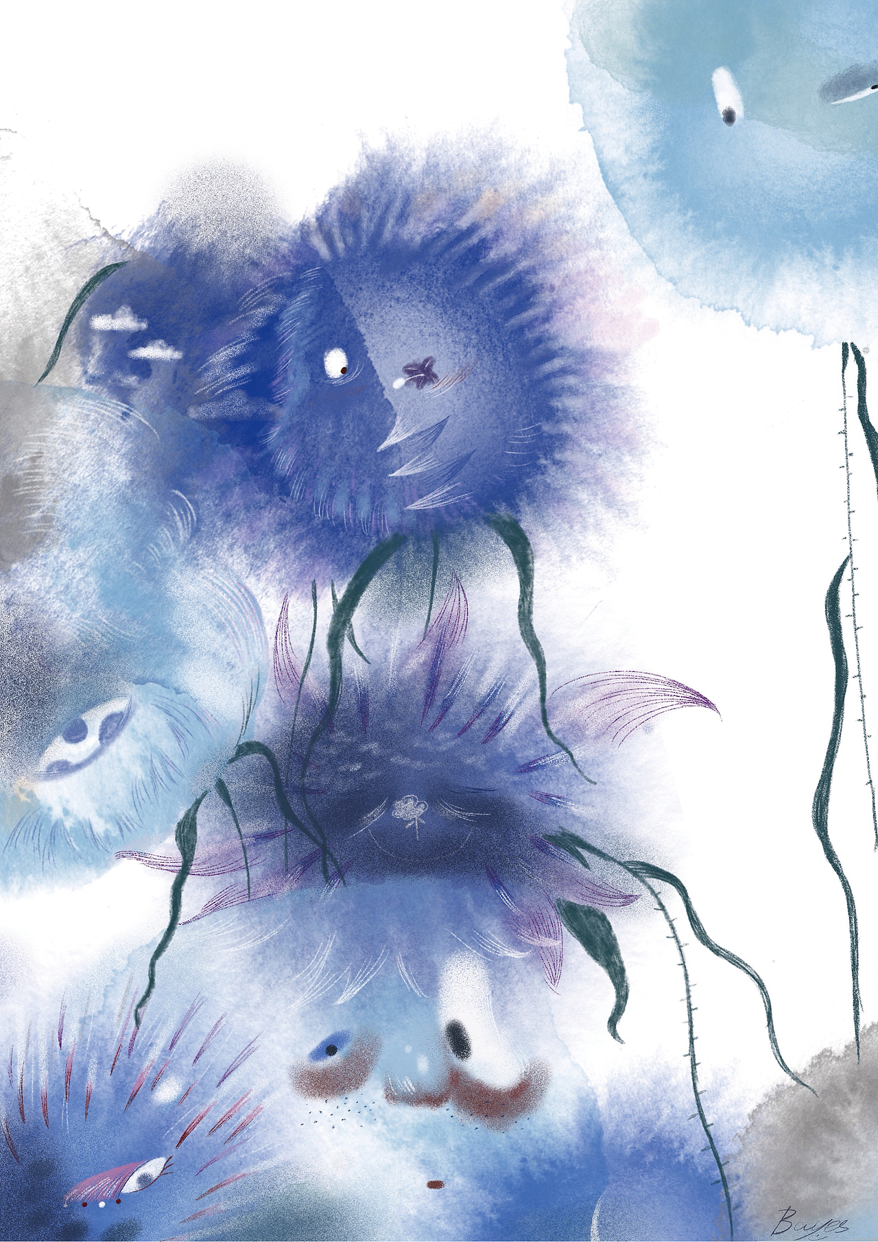 原创插画手作ZINE《SHELL KINGDOM》关于贝壳.....（图ZMzAzMDYzMzMy） - 书籍/画册 - 站酷设计师白员外Bayes原创素材 - 站酷ZCOOL