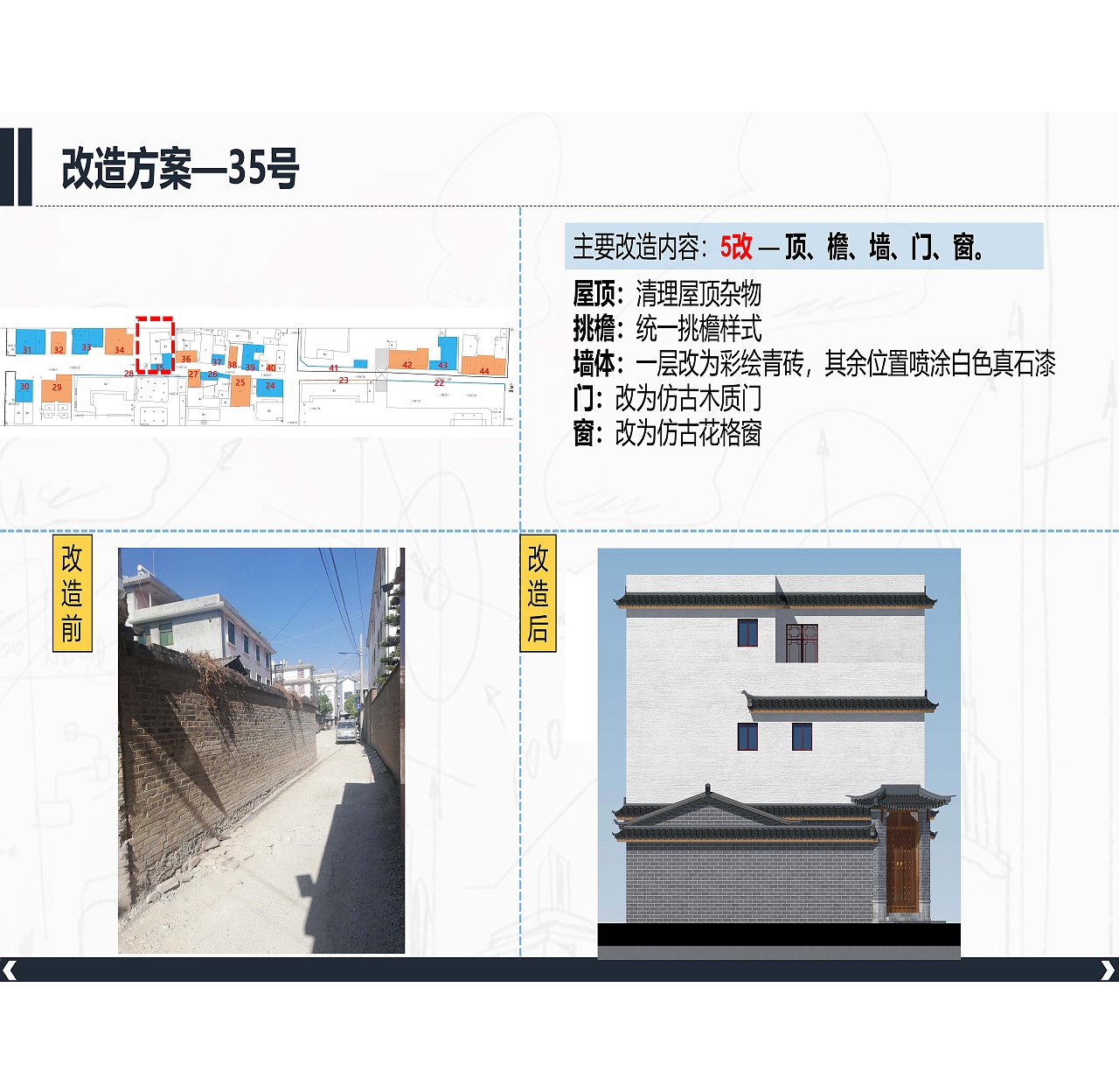 “美丽县城”建设项目—北横街沿街立面设计（图ZMzQ5MTI0NjA4） - 建筑设计 - 站酷设计师爱笑的红薯原创素材 - 站酷ZCOOL