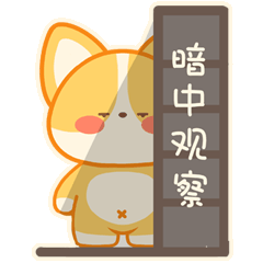 柯基表情包创作完成啦